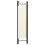 VidaXL vidaXL 3-Panel Room Divider Wall Partition Room Privacy Screen White 120cm 4