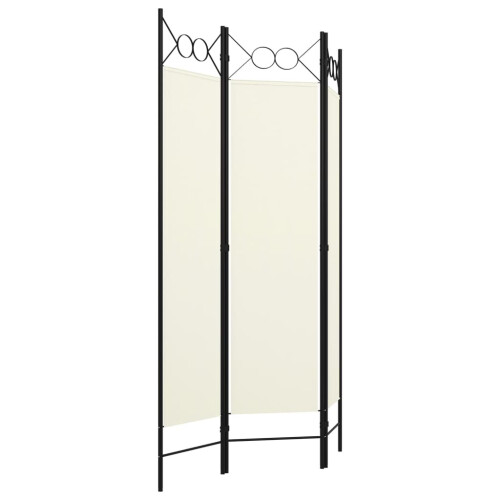 VidaXL vidaXL 3-Panel Room Divider Wall Partition Room Privacy Screen White 120cm 2
