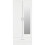 Seconique Nevada Mirrored 2 Door 1 Drawer Wardrobe White Gloss Hanging Rail Storage 6