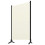 VidaXL vidaXL 3-Panel Room Divider Wall Partition Screen Room Separator White 260cm 3