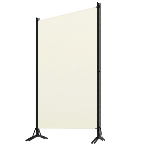 VidaXL vidaXL 3-Panel Room Divider Wall Partition Screen Room Separator White 260cm 2