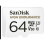 SanDisk SanDisk 64GB Micro SDXC Class 10 High Endurance U3 Memory Card + SD Adapter 1