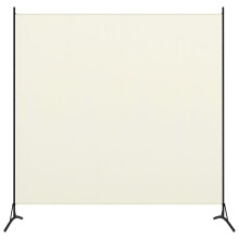 vidaXL 1-Panel Room Divider Wall Partition Screen Room Separator White 175cm