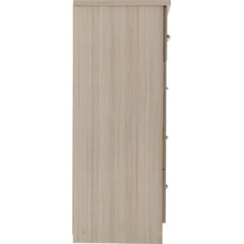 Seconique Nevada 3+2 Drawer Chest Oyster Gloss/Light Oak Effect Veneer 2