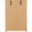Seconique Nevada 3+2 Drawer Chest Oyster Gloss/Light Oak Effect Veneer 2
