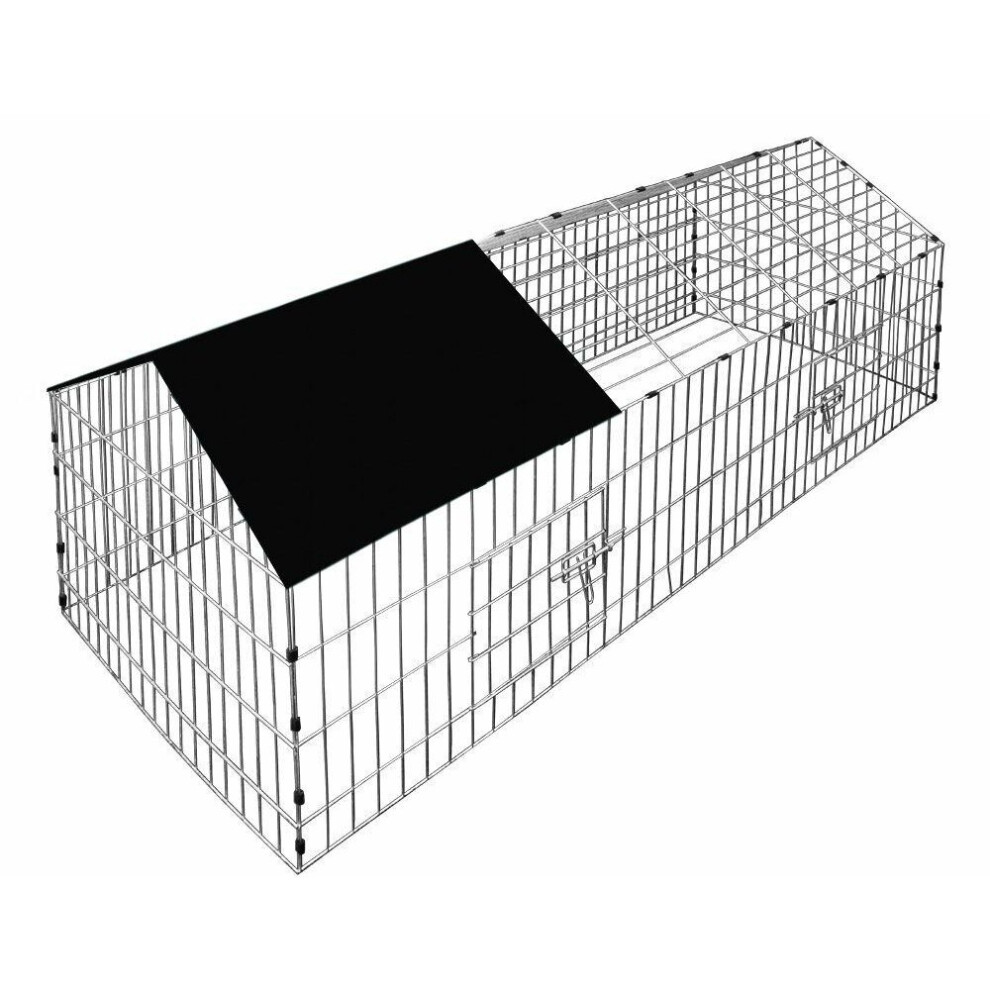 Metal Chicken Rabbit Pet Small Animal Cage Crate Run Exercise Playpen Enclosure