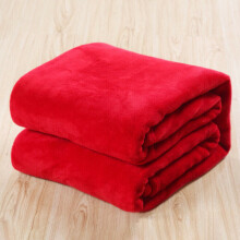 (Red, 100*140cm) Faux Fur Mink Throw Soft Fleece Blankets Sofa Warm Quilt Bed Double King Single