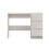 (Matt White) Narvik Dressing Table/Desk with Drawers - Modern 2