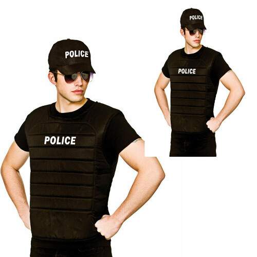 UK Police Vest and Cap