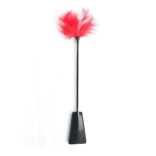Feather Teaser - Red & Black 1