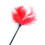 Feather Teaser - Red & Black 3