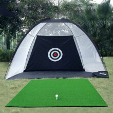 Portable Golf Practice Hitting Net Garden Indoor Outdoor Trainer Aids Foldable