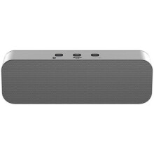 Bush Large Wireless Bluetooth Rechargeable Speaker - Silver - Refurbished