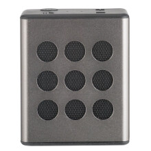 Bush Aluminium Bluetooth Wireless Speaker - Silver - Refurbished