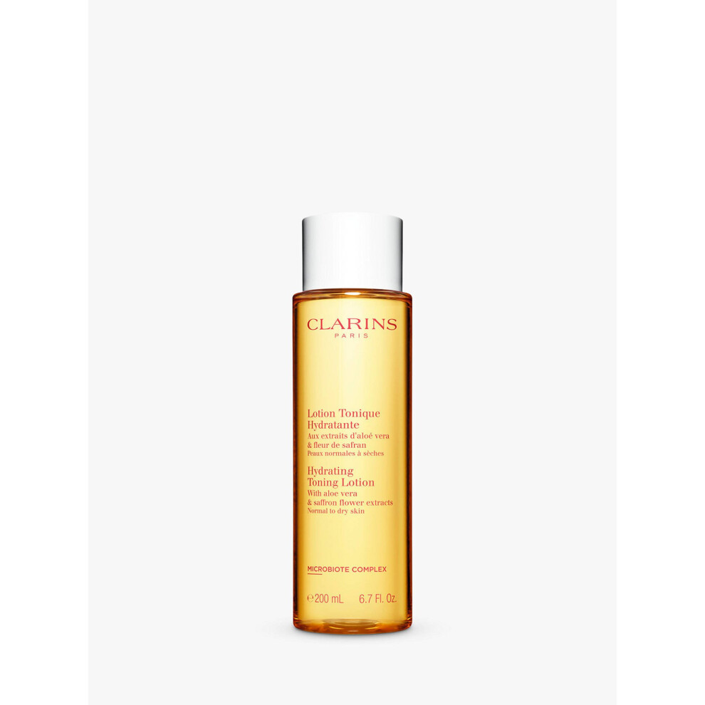 CLARINS - Hydrating Toning Lotion With Aloe Vera & Saffron Flower Extracts 200ml