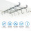 Mug Holder & Kitchen Cupboard Shelf Organiser with Mug Hooks 3
