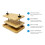 Bamboo Tofu Press Set with Bottom Panel & Top Panel Tofu Presser 4