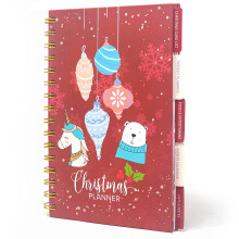 Christmas Planner Organiser | A5 Size Paper Christmas Book Planner