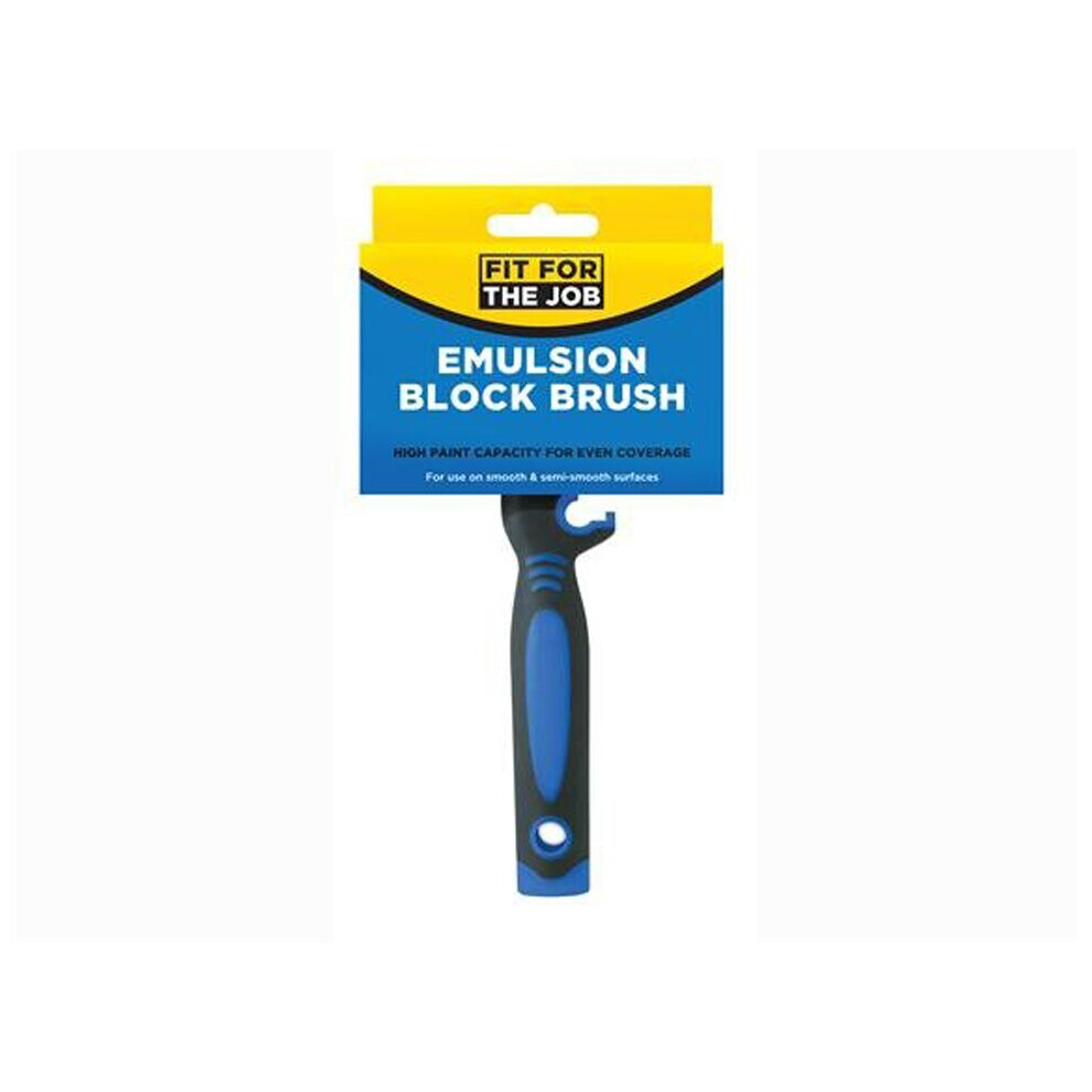 Rodo Emulsion Block Brush 12X3cm Fbbb001 5019200122646