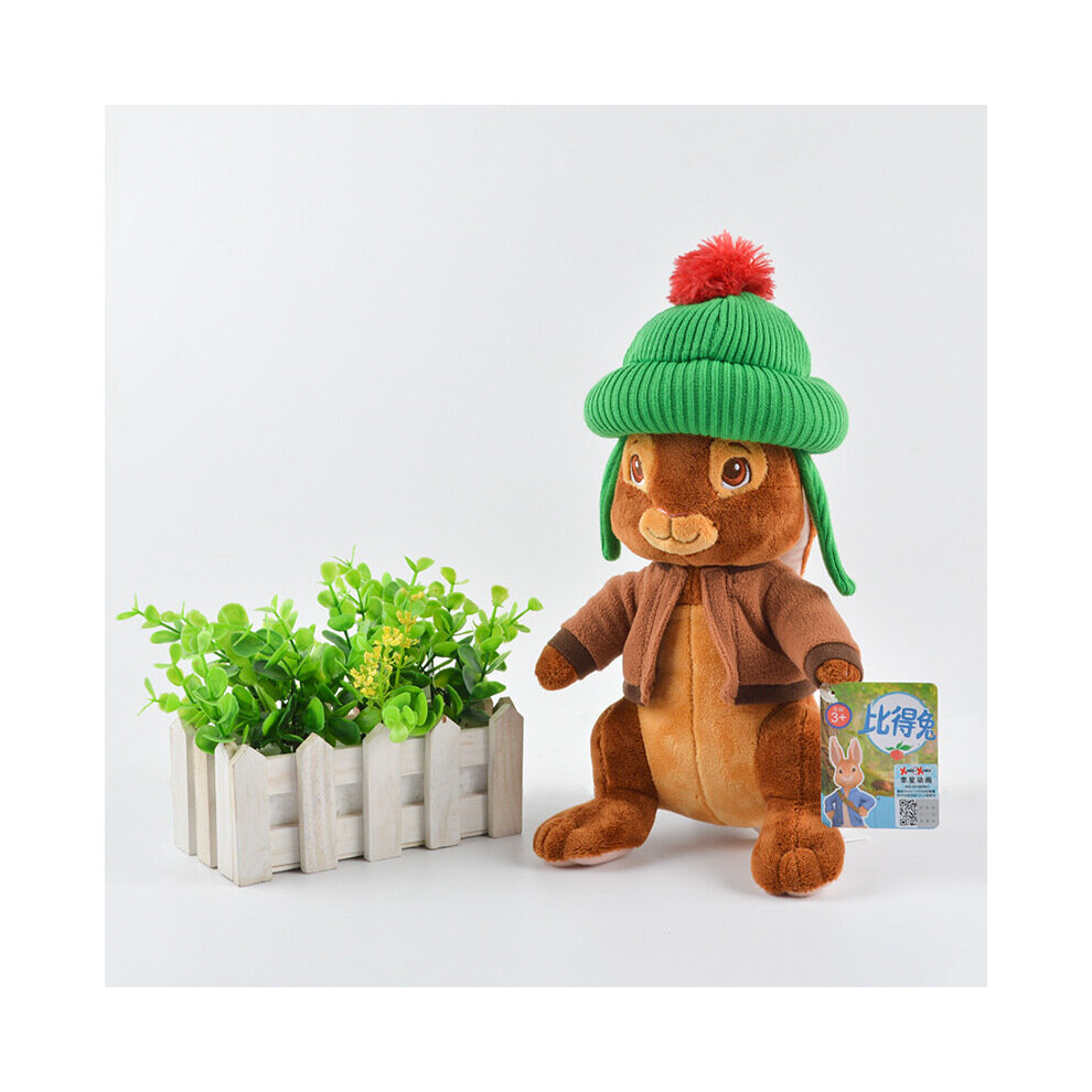 (Benjamin - 30cm) Bobtail Plush Rabbit Toy | Soft Bunny Doll