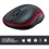 Logitech Logitech M186 Wireless Mouse 2.4 GHz with USB Mini Receiver Red 2