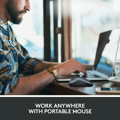Logitech Logitech M185 Wireless Mouse USB Mini Receiver for PC Windows Mac 1