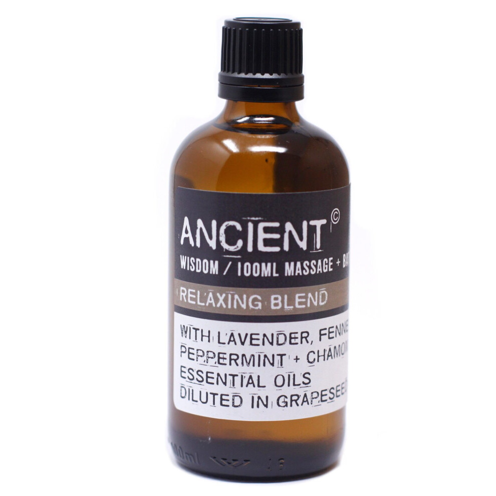 Ancient Wisdom Relaxing Massage Oil - 100Ml