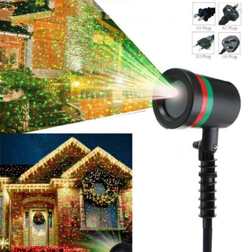 LED Laser Light Projector Christmas Outdoor Star Shower Lights For Lawn