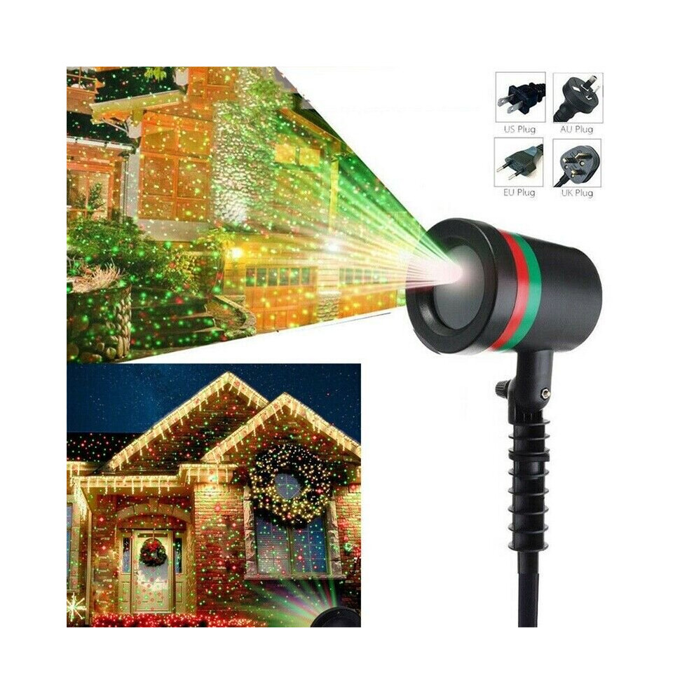 LED Laser Light Projector Christmas Outdoor Star Shower Lights For Lawn Decor