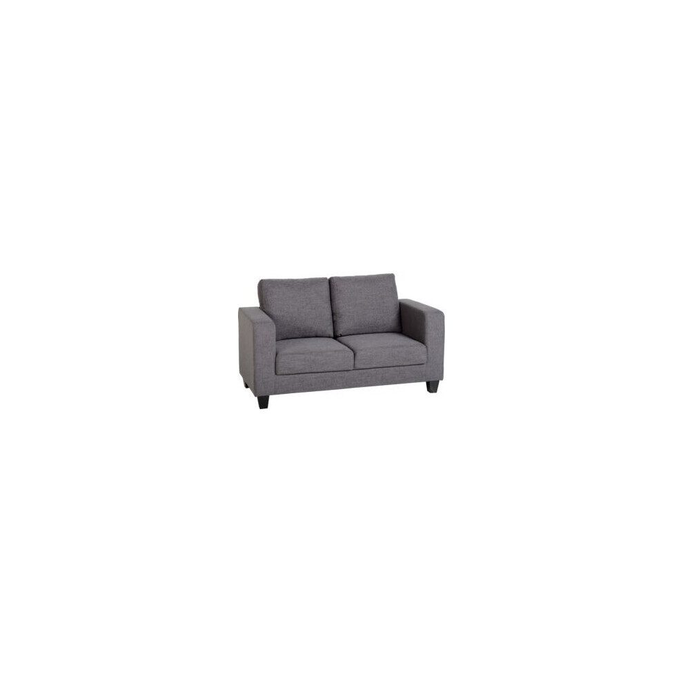 Tempo Two Seater Sofa-in-a-Box Grey Fabric