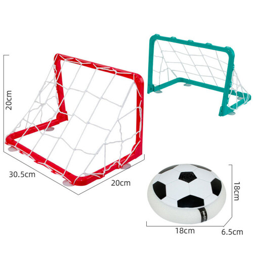 Hover Soccer Ball Set Παιδικά παιχνίδια 2 γκολ ποδοσφαίρου δίσκος παιχνίδι LED Light 1