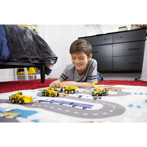 CAT CAT Metal Concrete Mixer/Dump Truck/Grader - 3 Pack 2