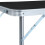 vidaXL foldbart campingbord grå aluminium 120 x 60 cm 7
