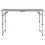 vidaXL foldbart campingbord, aluminium, 120x60 cm 3