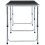 vidaXL foldbart campingbord grå aluminium 180 x 60 cm 4