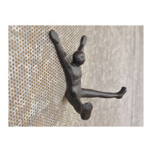 (Jumping Man Hook) Acrobat Man Wall Coat Hook Climbing Storage Key Towel Hangers Rail Cast Iron NEW