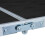 vidaXL foldbart campingbord grå aluminium 120 x 60 cm 6