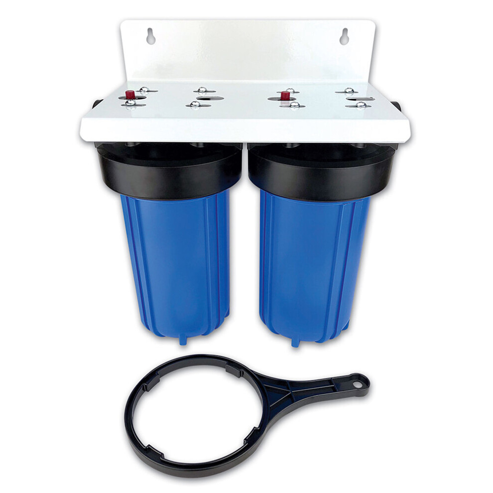 10" Jumbo High Flow Double Water Filter Housing