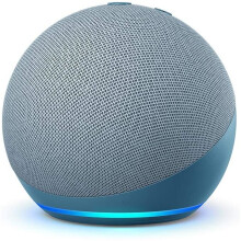 (Twilight Blue) Amazon Echo Dot (4th Gen 2020) - Smart Speaker with Alexa - Refurbished