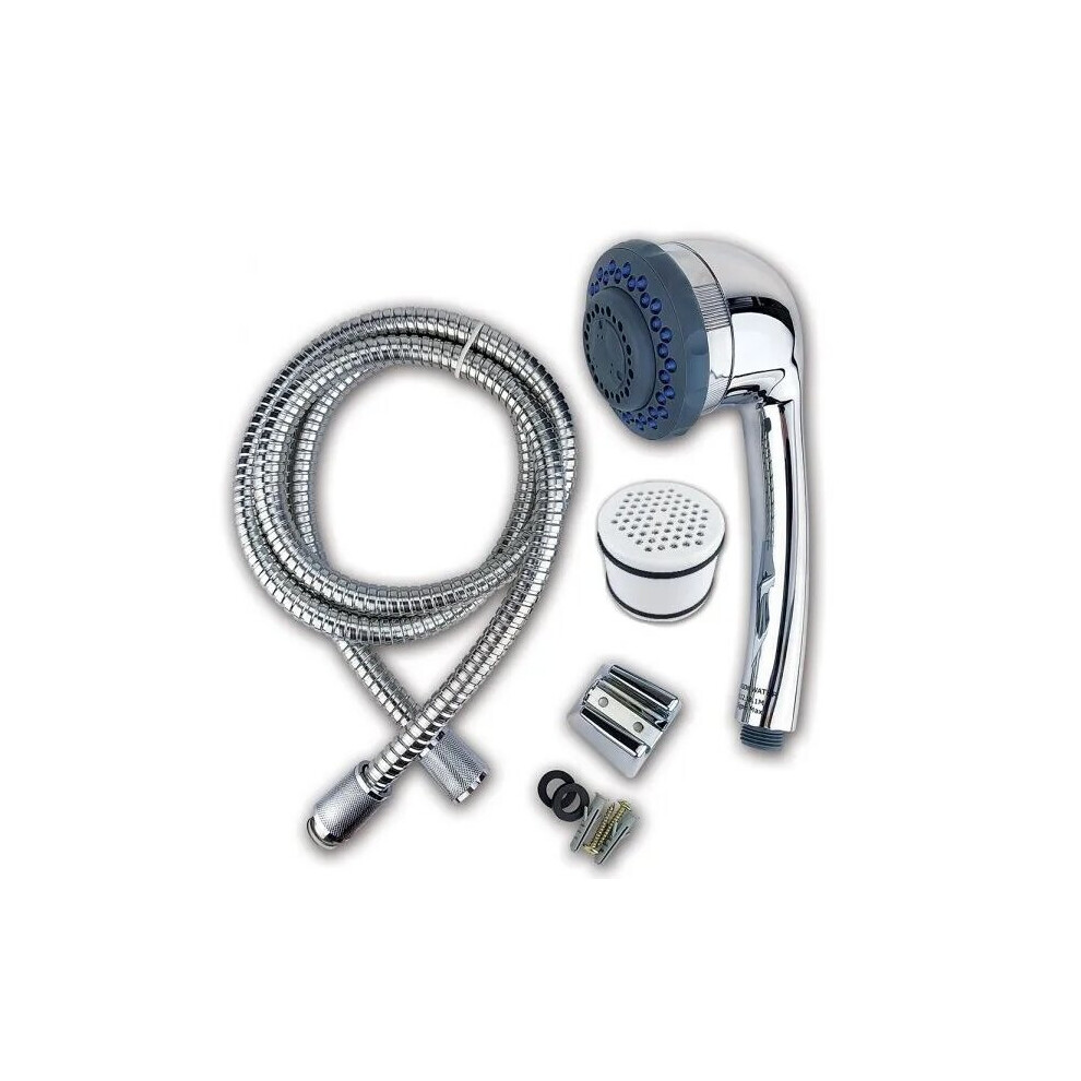 Luxury Hand-Held Shower Head Water Filter by Paragon â Reduces Chlorine, Heavy Metals & Limescale Build-Up