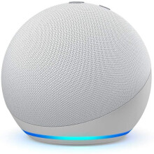 (Glacier White) Amazon Echo Dot (4th Gen 2020) - Smart Speaker with Alexa - Refurbished