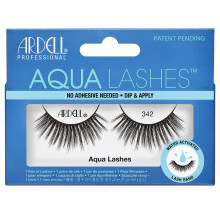 Faux Wimpers - Ardell - Aqua Wimpers 342 - Zwart - Snelle toepassing - Zonder lijm
