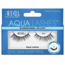 Pestañas Postizas - Ardell - Aqua Lashes 341 - Negro - Aplicación sin pegamento - Ideal para principiantes
