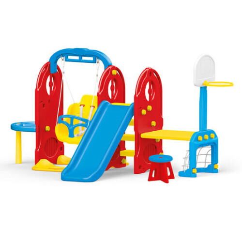 Dolu 7-in-1 Kids' Playground Set | Children's Garden Play Centre