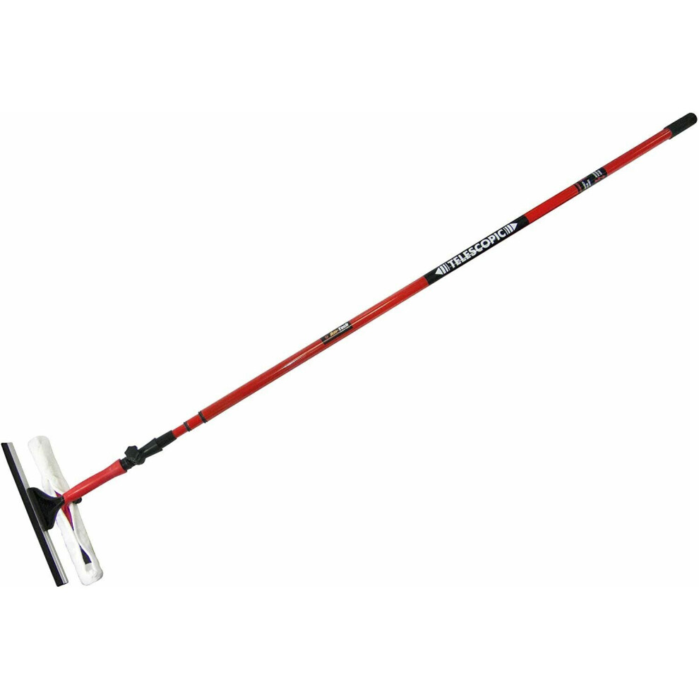 Caprican Window Clean 3.5M Washing Set Equipment Telescopic Pole Squeegee Kit