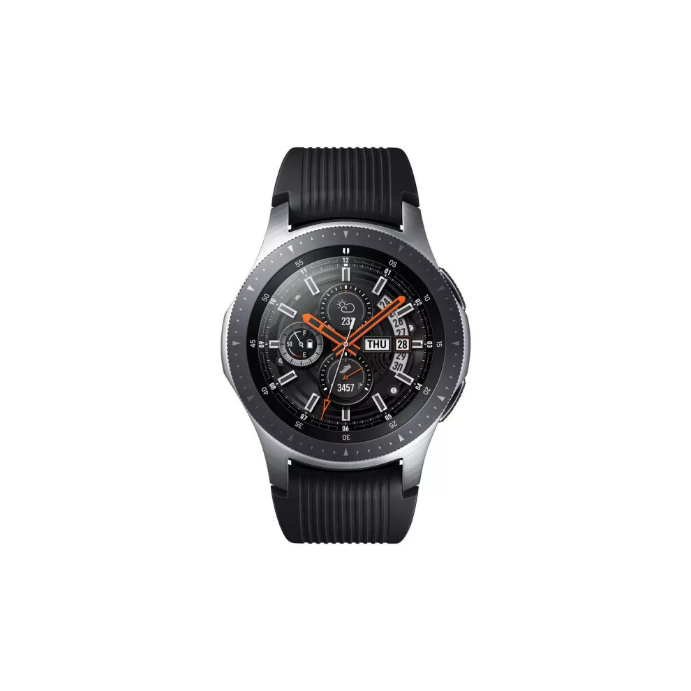 Samsung Sm-R800nzsabtu Smartwatch Silver Samoled 3.3 Cm (1.3") Cellular Gps (Satellite)