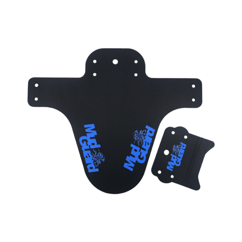 (Blue) Mtb Mudguard Guard Set Mountain Bike Bicycle Fender Front Rear Tyre Mud Guard Uk Blue