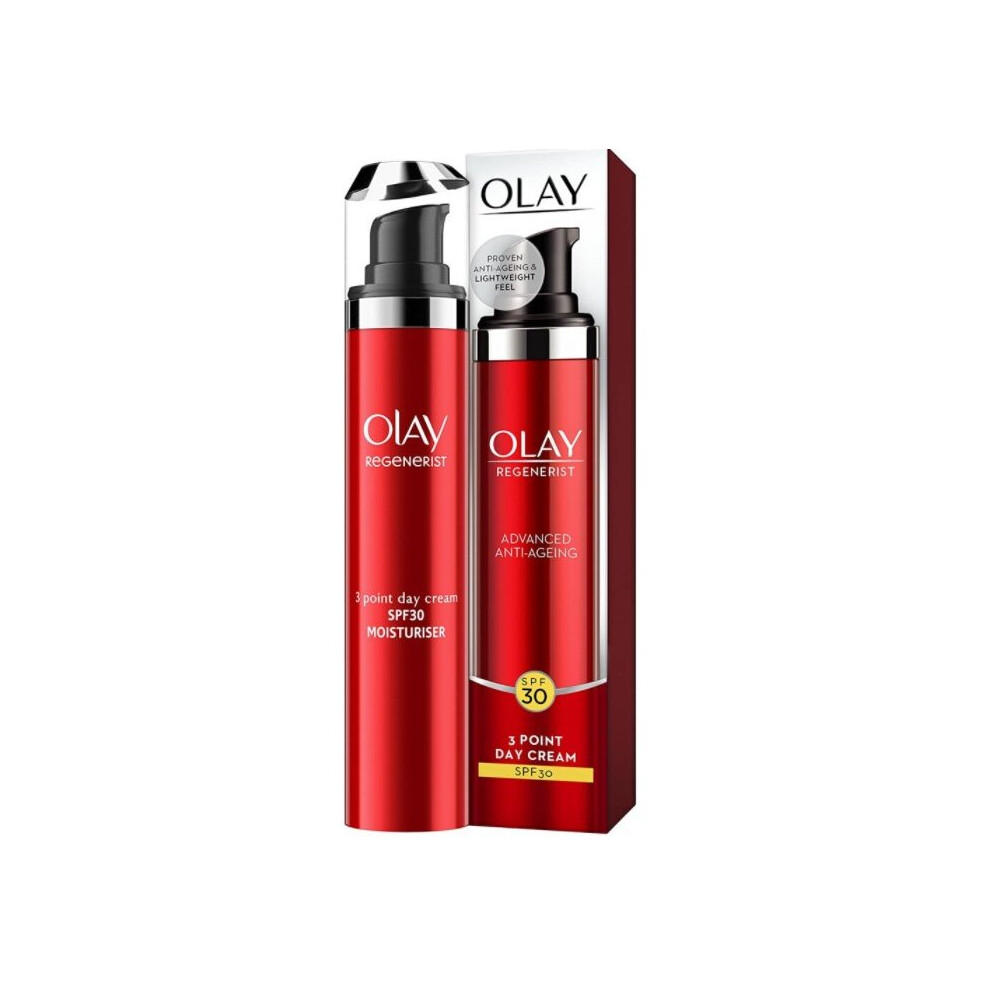 Olay Regenerist 3 Point Anti-Ageing Lightweight Day Cream SPF30, 50 ml