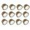 (12) Brown buff parcel tape for packaging 2" X 66M 1