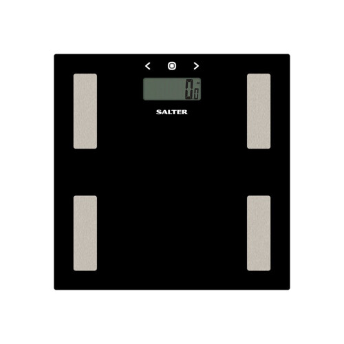 Salter Salter Analyser Bath Scale Black Glass 9150BK3R